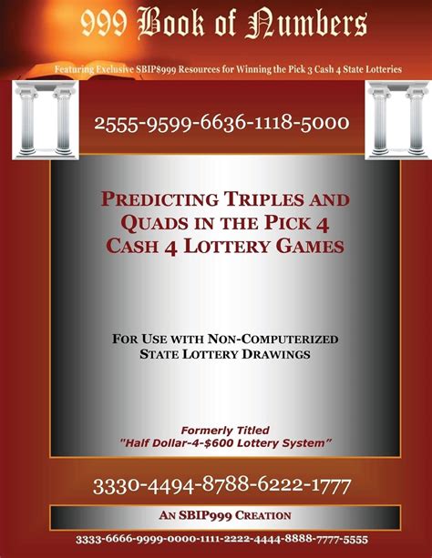 Predicting Triples and Quads in the Pick 4 Cash 4 Lottery .